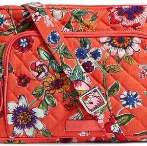 Vera Bradley Iconic RFID Little Hipster Bag